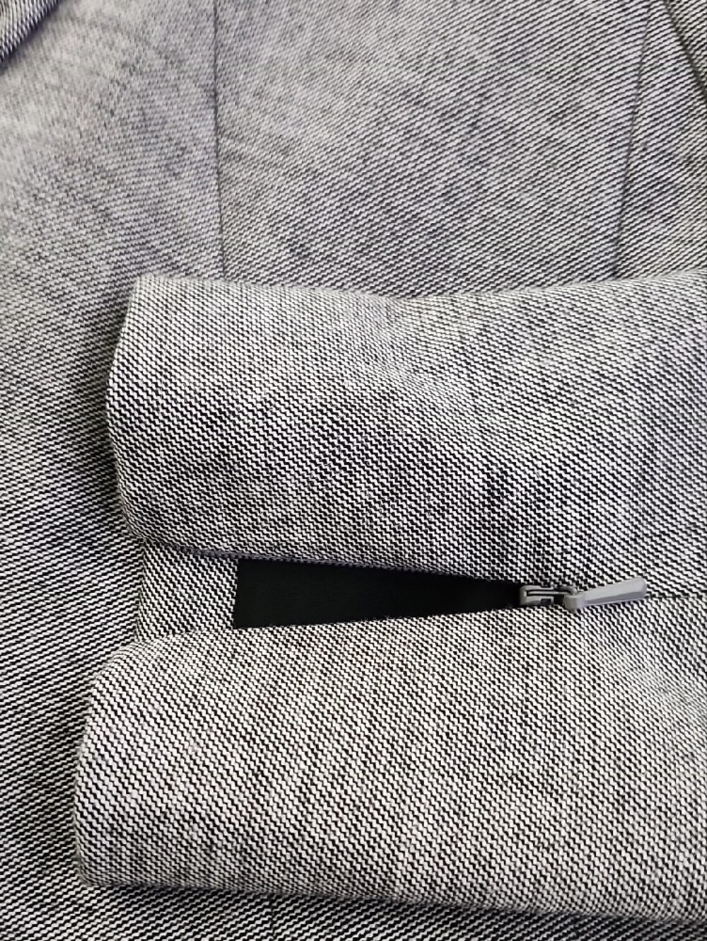 Karen Millen Grey Pleated Neck Tailoered Midi Dress - NWT - Picture 13 of 14